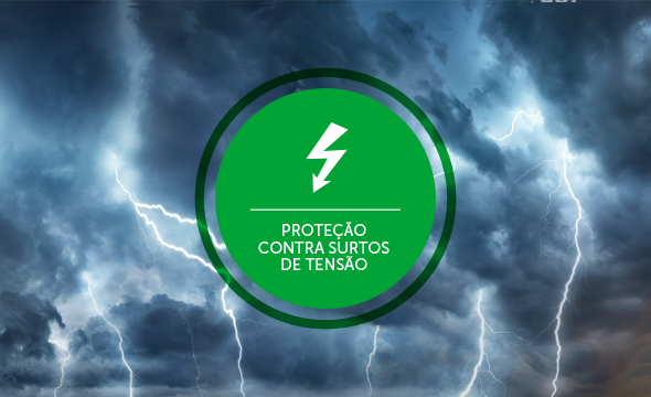 Protetor de surto integrado