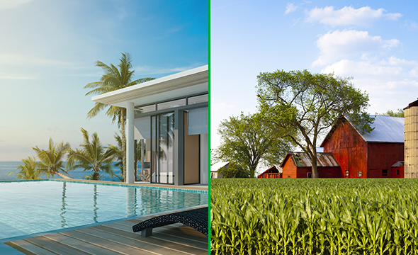 Uso na praia ou no campo