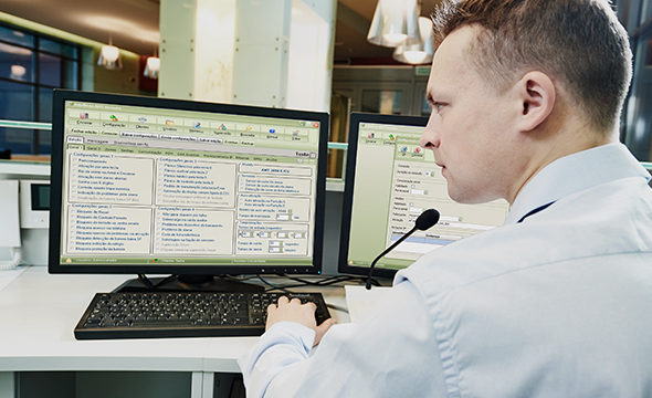 Interliga&ccedil;&atilde;o com centrais de alarme