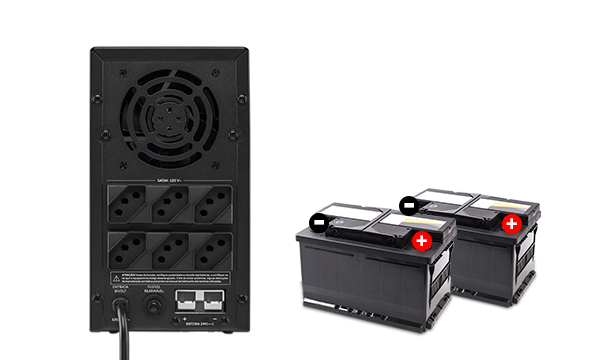 Expans&atilde;o para bateria externa