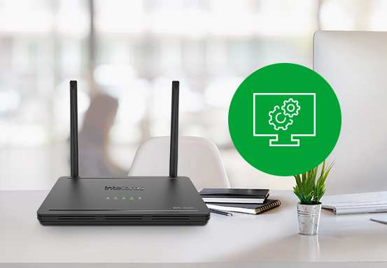 Ícones representando diversas funções de rede como Ping, Site Survey e Velocidade