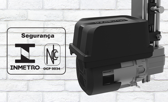 Seguran&ccedil;a certificada pelo INMETRO