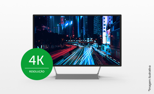 Qualidade de imagem 4K