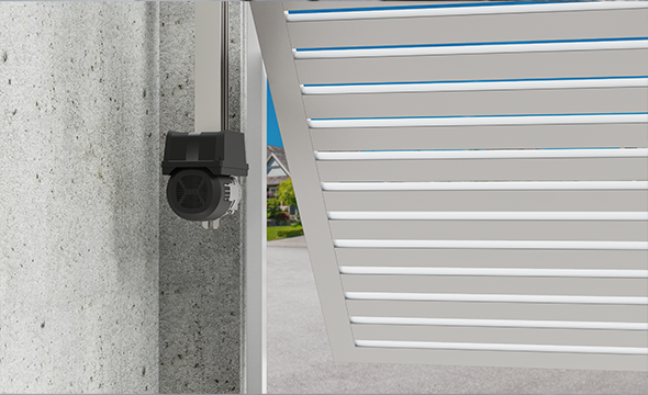 Estrutura de alumínio reforçada