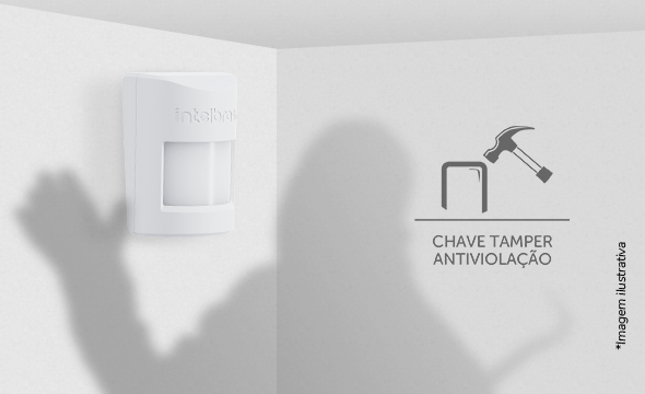 Chave tamper de proteção contra violação