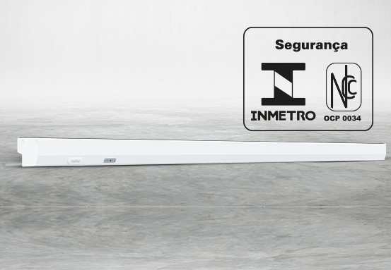 Segurança Certificada pelo INMETRO