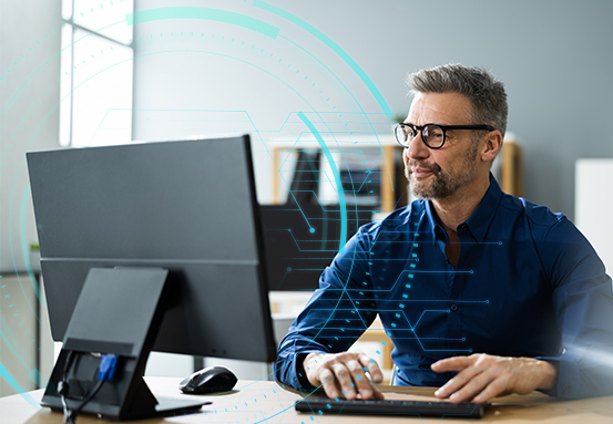 Interface de software de gerenciamento de rede