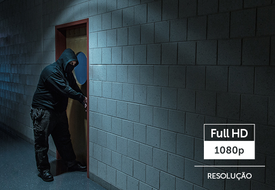 Câmera com resolução Full HD