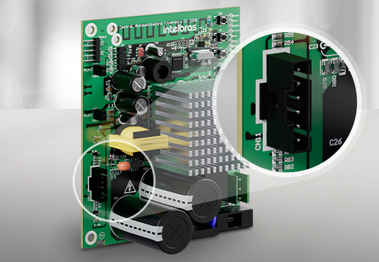 Compatibilidade com centrais de portão Intelbras
