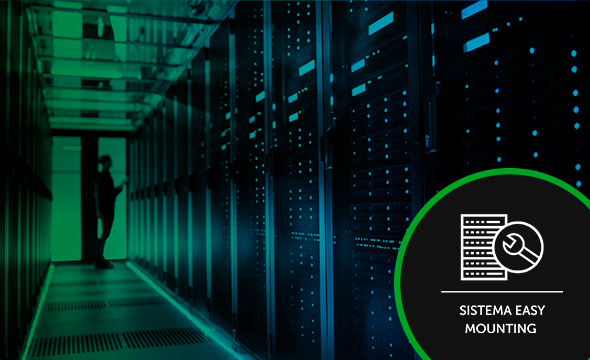 Fácil de montar e prático de instalar