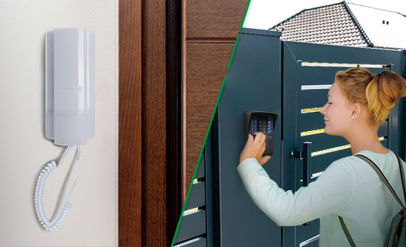 Terminal TDMI 300 em ambiente de condomínio