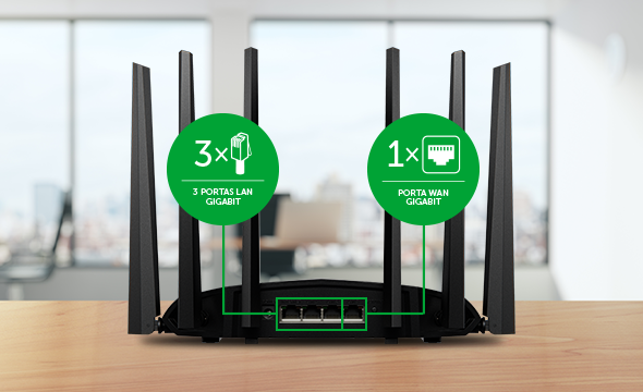 Velocidade Gigabit via Cabo