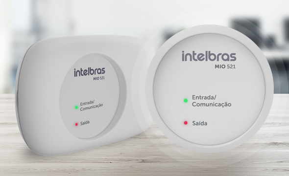 LEDs indicadores de status do MIO 521