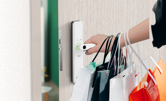 Fechadura completa com design sofisticado