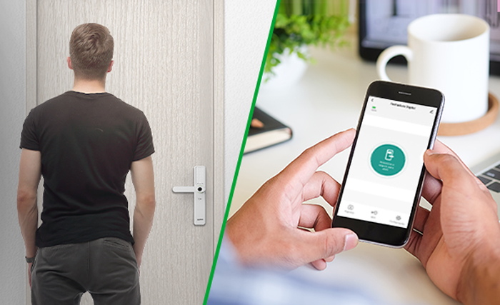 Controle de acesso remoto pelo aplicativo IZY