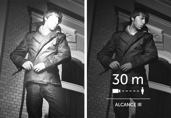 Vis&atilde;o noturna com infravermelho