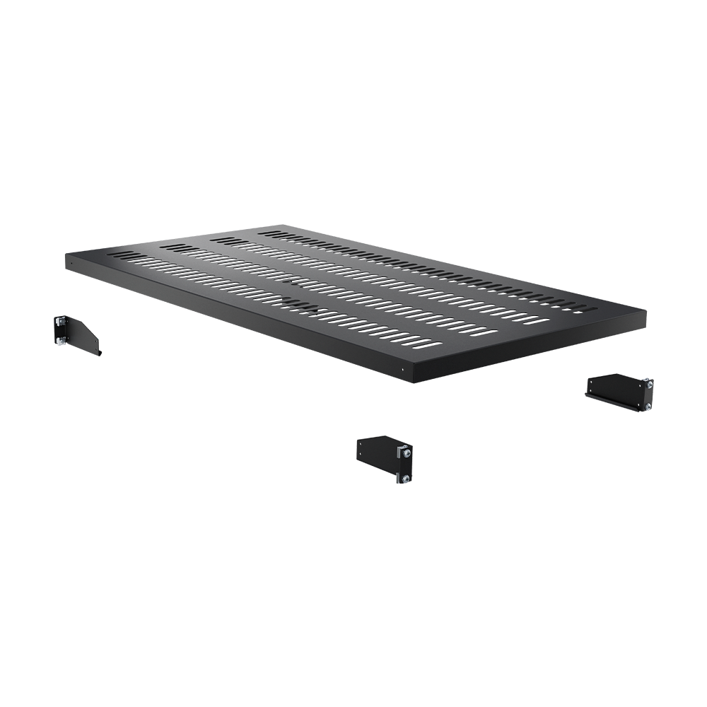 Detalhe do sistema de fixação da bandeja