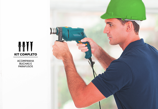 Kit completo para instalação