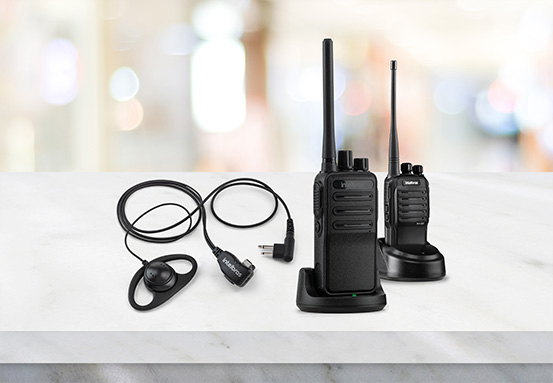 Compatível com rádios analógicos