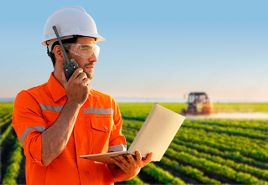 Maior alcance de comunicação ponto a ponto ou com repetidora