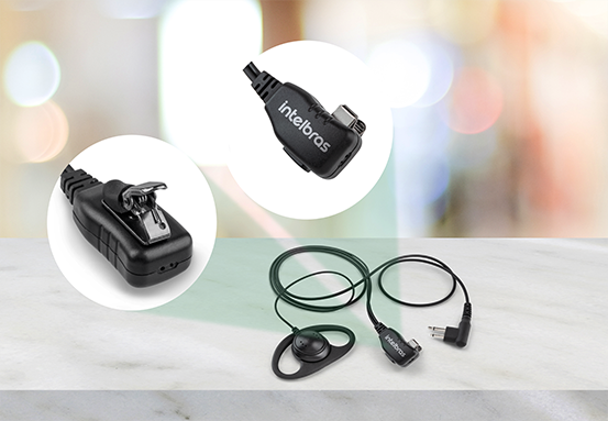 PTT resistente com clipe 360º