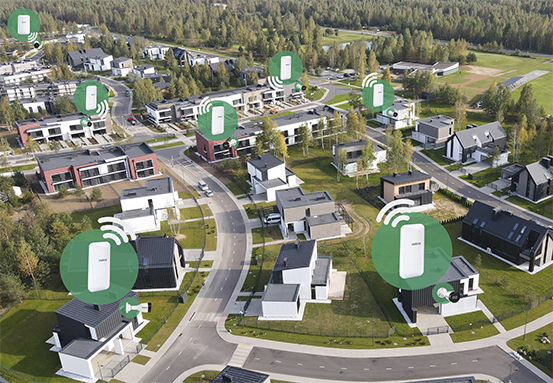 Aplica&ccedil;&atilde;o do r&aacute;dio em um projeto de CFTV IP