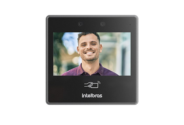 Controlador de Acesso Facial SS 1530 MF W em destaque