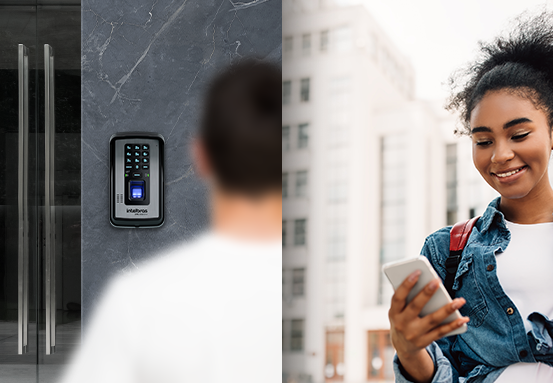 Teclado numérico do XPE 1013 BIO em destaque