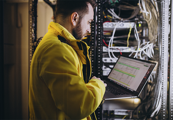 Gr&aacute;fico ilustrando o espelhamento de portas