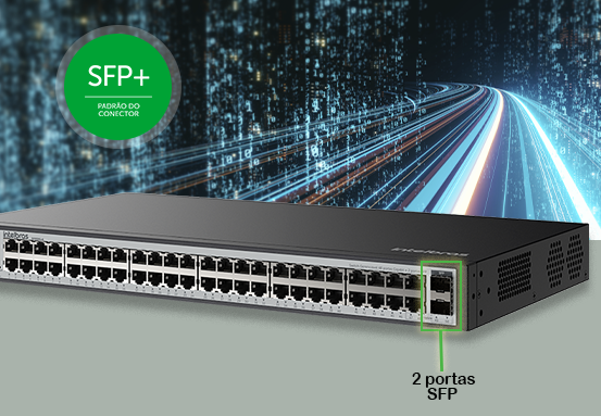 Switch trabalhando em redes h&iacute;bridas