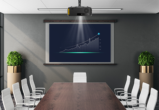 Projeções com mais luminosidade