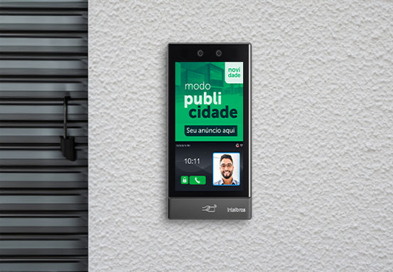 Tela do controlador exibindo publicidade