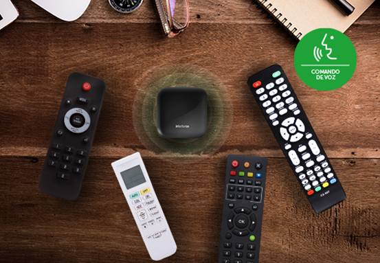 Controle por comando de voz