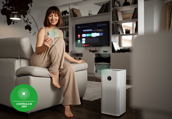 Alcance de 360 graus