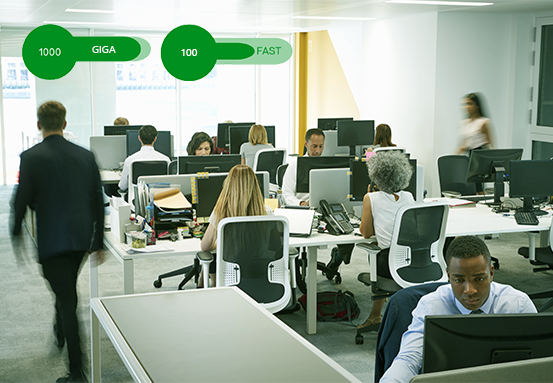 Mais velocidade na transmissão de dados