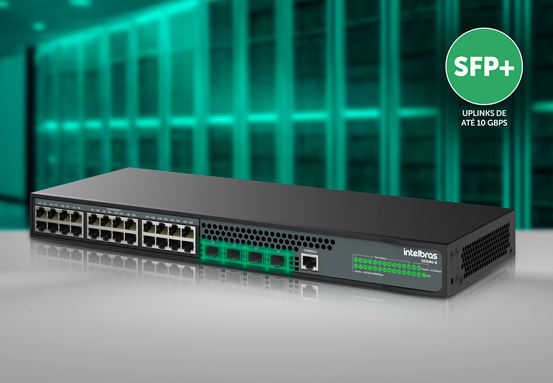 Portas SFP+ de Alta Velocidade