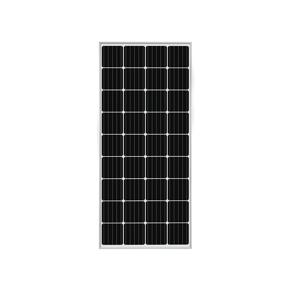 Vis&atilde;o frontal do M&oacute;dulo Fotovoltaico Monocristalino 170W EMS 170M