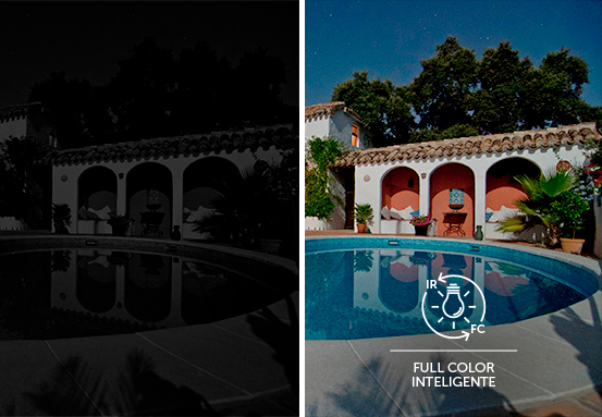 Tecnologia Full Color + IR