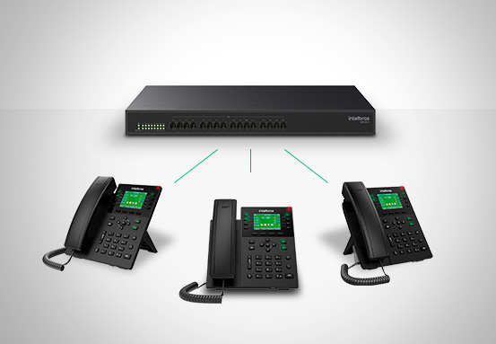 Pessoa gerenciando chamadas em um painel de controle