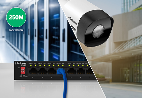 Maior Alcance PoE