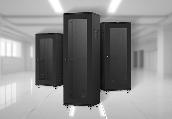 Variedade de tamanhos de racks disponíveis