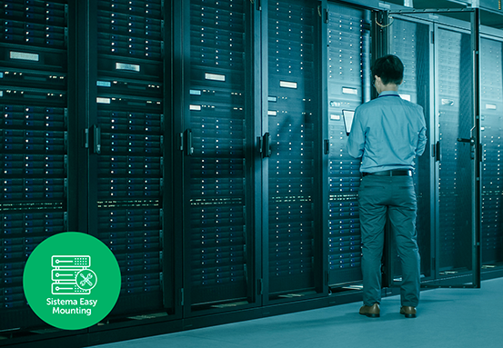 F&aacute;cil montagem e instala&ccedil;&atilde;o do rack