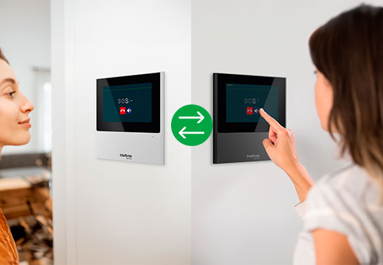 Chamada entre apartamentos