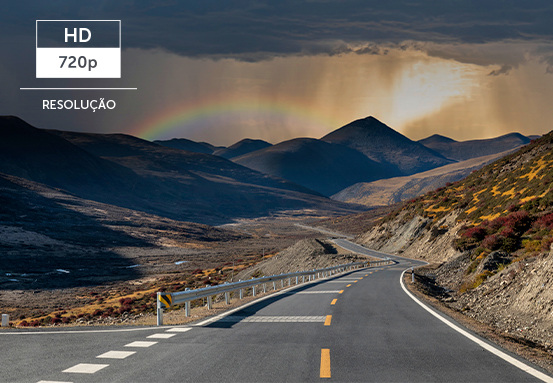 C&acirc;mera com alta defini&ccedil;&atilde;o de imagem