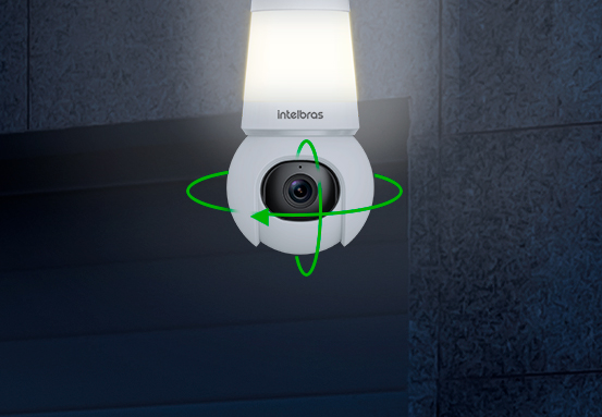 Função autotracking e visão de 360°
