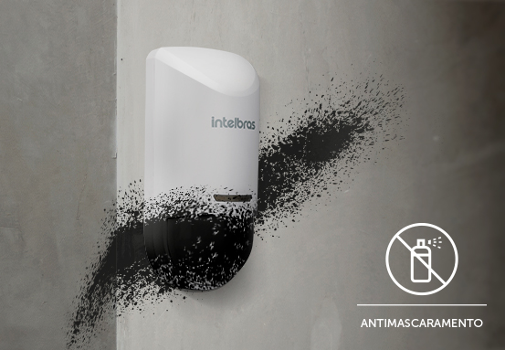 Sensor identificando bloqueio na lente