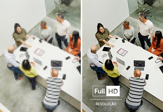 Maior definição de imagem (Full HD)