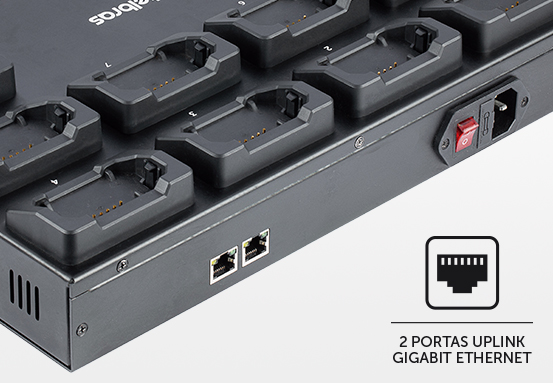 Duas interfaces de rede Gigabit