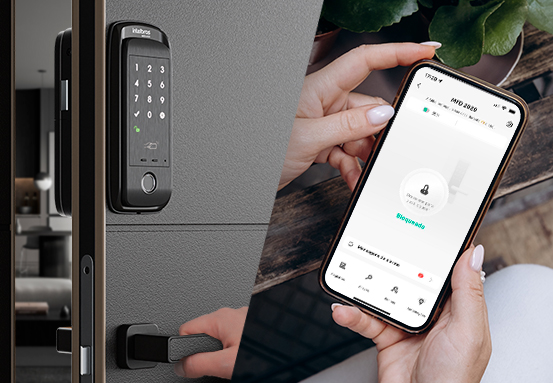 Controle remoto via aplicativo