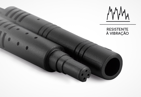 Conectores de 4 pinos robustos e seguros